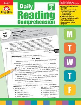 Paperback Daily Reading Comprehension, Grade 2 Te Book