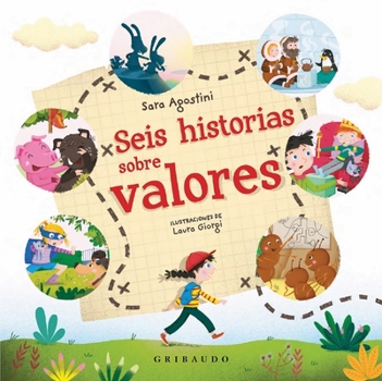 Hardcover Seis Historias Sobre Valores [Spanish] Book