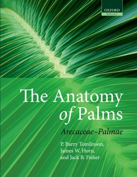 Hardcover The Anatomy of Palms: Arecaceae-Palmae Book