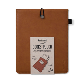 Misc. Bookaroo Book & Stuff Pouch Brown Book