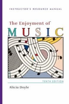 Paperback Enjoyment of Music: Instructor's Manual Book