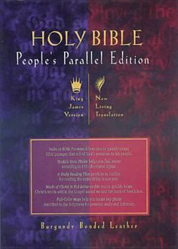 Paperback People's Parallel Bible-PR-KJV/Nlt Book