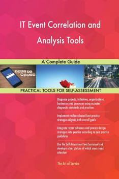 Paperback IT Event Correlation and Analysis Tools A Complete Guide Book