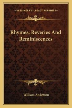 Paperback Rhymes, Reveries And Reminiscences Book