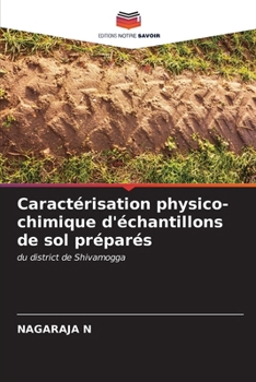 Paperback Caractérisation physico-chimique d'échantillons de sol préparés [French] Book