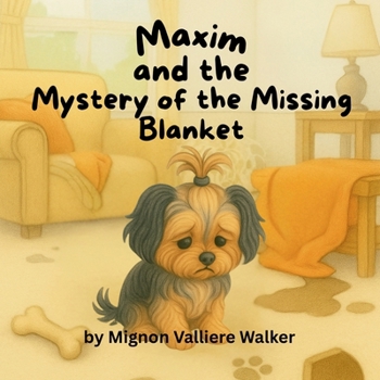 Paperback Maxim and the Mystery of the Missing Blanket [Large Print] Book