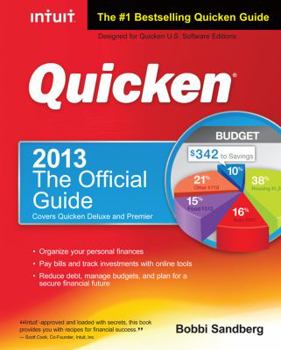 Paperback Quicken 2013: The Official Guide Book