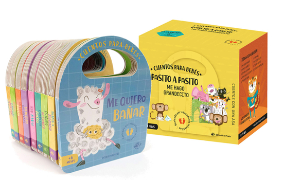 Hardcover Cuentos Para Bebés: Lote de Cuentos Pasito a Pasito Me Hago Grandecito [Spanish] Book