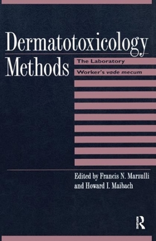 Hardcover Dermatotoxicology Methods: The Laboratory Worker's Ready Reference Book