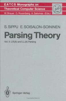 Hardcover Parsing Theory: Volume II Lr(k) and Ll(k) Parsing Book