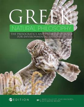 Hardcover Greek Natural Philosophy Book