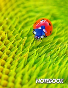 Paperback Notebook: Ladybug - Coccinellidae - Composition Book 150 pages 8.5 x 11 in. - 5x5mm Graph Paper - Writing Notebook - Grid Paper Book