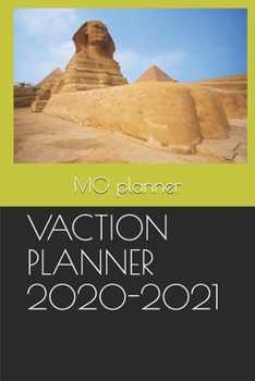 Paperback Vaction Planner 2020-2021 Book