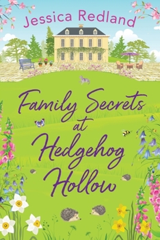 Paperback Family Secrets at Hedgehog Hollow [Large Print] Book