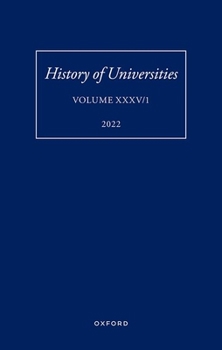 Hardcover History of Universities: Volume XXXV / 1: The Unloved Century: Georgian Oxford Reassessed Book