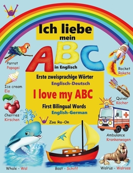 Paperback Ich liebe mein ABC in Englisch [German] Book