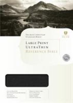 Imitation Leather Large Print Ultrathin Reference Bible-HCSB [Large Print] Book