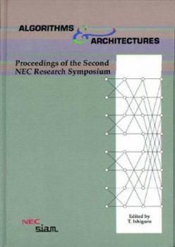Hardcover Algorithms & Architectures: Proceedings of the Second NEC Research Symposium Book