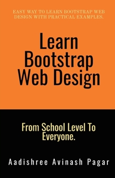 Paperback Learn Bootstrap Web Design Book