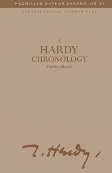 Paperback A Hardy Chronology Book