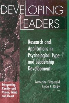 Hardcover Developing Leaders: Research and Applications in Psychological Type and Leadership Development Book