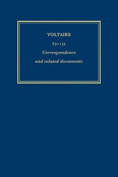 Hardcover Oeuvres Complètes de Voltaire (Complete Works of Voltaire) 85-135: Correspondence and Related Documents [French] Book