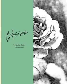 Paperback Blossom: A Coloring Book