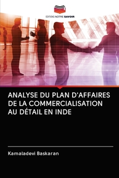 Paperback Analyse Du Plan d'Affaires de la Commercialisation Au Détail En Inde [French] Book