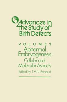 Paperback Abnormal Embryogenesis: Cellular and Molecular Aspects Book