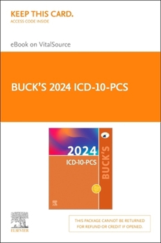 Printed Access Code Buck's 2024 ICD-10-PCs - Elsevier E-Book on Vitalsource (Retail Access Card) Book
