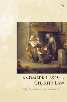 Hardcover Landmark Cases in Charity Law Book
