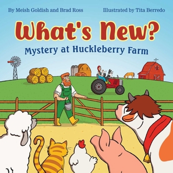Hardcover What's New? Mystery at Huckleberry Farm Book
