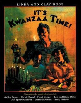 Paperback It's Kwanzaa Time! Book