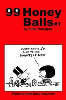 Paperback 99 HoneyBalls #1: 99 great and funny cartoons. Book