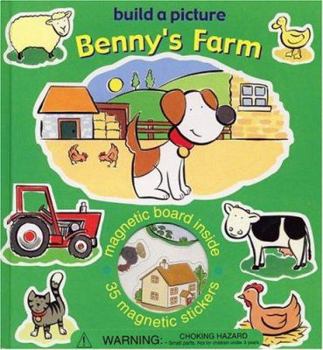 Hardcover Build a Picture: Benny's Farm Book