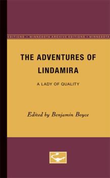 Paperback The Adventures of Lindamira: A Lady of Quality Book