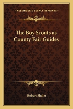 Paperback The Boy Scouts as County Fair Guides Book