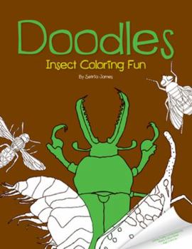 Paperback Doodles Insect Coloring Fun Book