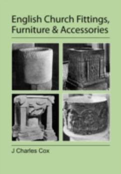 Paperback English Church Fittings, Furniture and Accessories Book