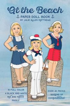 Paperback At the Beach: A Paper Doll Book