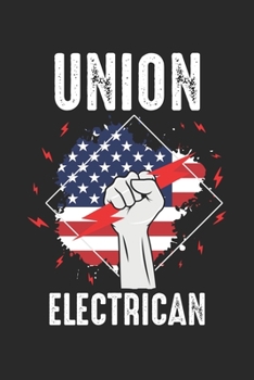 Union Electrician: US pensionierter amerikanischer Elektriker Ehemann Notizbuch liniert DIN A5 - 120 Seiten für Notizen, Zeichnungen, Formeln | Organizer Schreibheft Planer Tagebuch