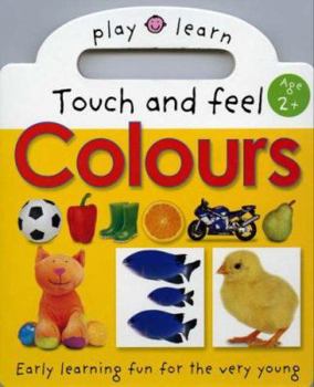 Hardcover Touch and Feel Colours Book