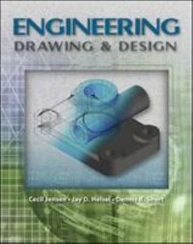 Hardcover Engineering Drawing & Design Book