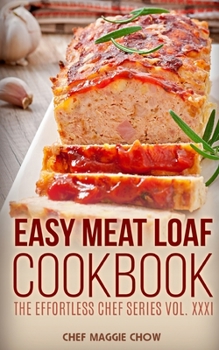 Paperback Easy Meat Loaf Cookbook Book