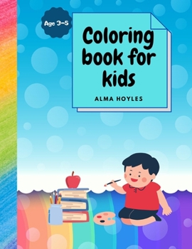 Paperback Coloring book for kids Book