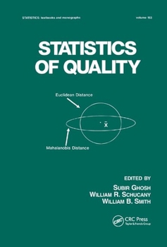Paperback Statistics of Quality Book