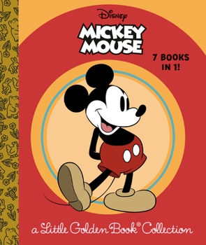 Hardcover Disney Mickey Mouse: A Little Golden Book Collection (Disney Mickey Mouse) Book