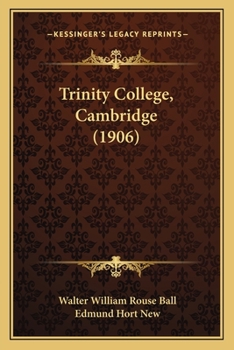 Paperback Trinity College, Cambridge (1906) Book