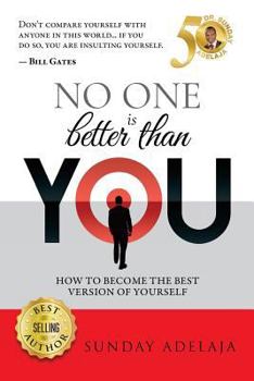 Paperback No One Is Better Than You Book