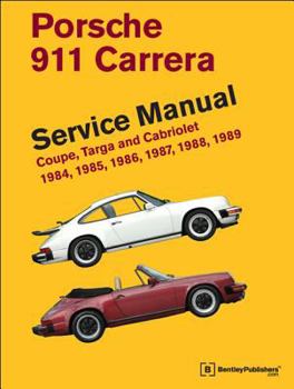 Hardcover Porsche 911 Carrera Service Manual: 1984, 1985, 1986, 1987, 1988, 1989: Coupe, Targa and Cabriolet Book
